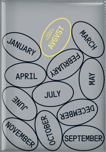 Планер для тех, кто любит то, что делает. Planner for those who love what they do (обложка с черными овалами)