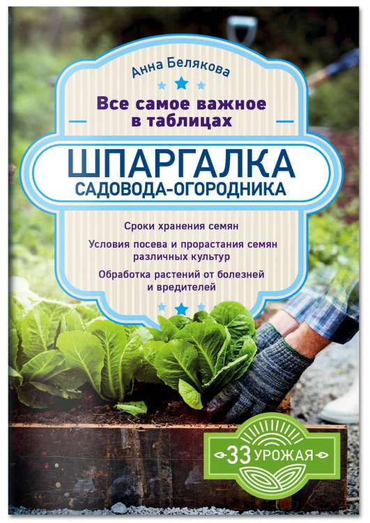 Шпаргалка садовода-огородника. Все самое важное в таблицах
