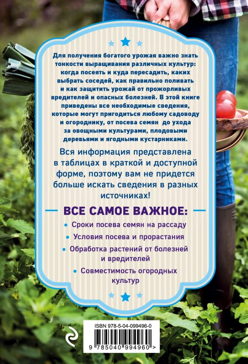 Шпаргалка садовода-огородника. Все самое важное в таблицах