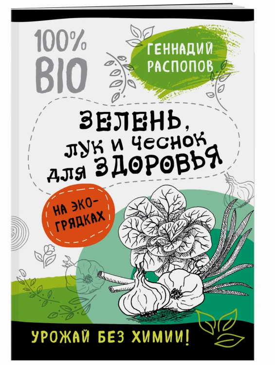 Зелень для здоровья. Лук и чеснок на эко грядках