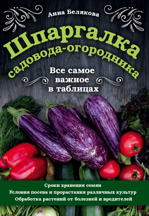 Шпаргалка садовода-огородника. Все самое важное в таблицах