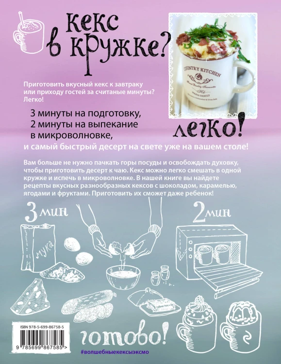 Чудо-кексы в кружке