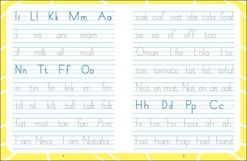 Writing words. English for kids