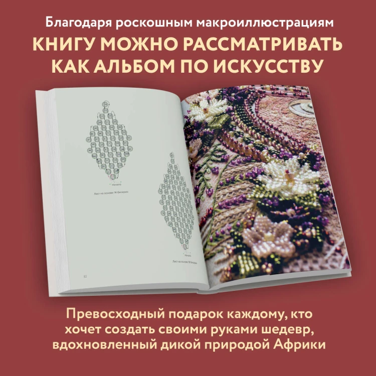 Якобинская вышивка Хейзел Бломкамп. Животные Африки