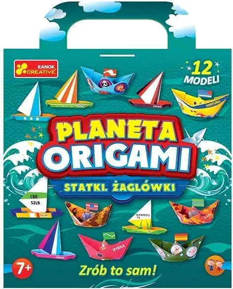 Planeta Origami Statki Żaglówki 12 Modeli .webp