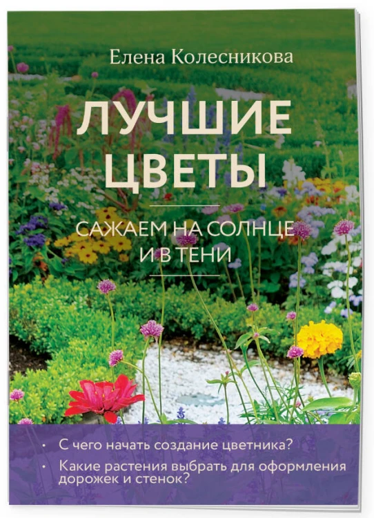 Лучшие цветы. Сажаем на солнце и в тени (новое оформление)