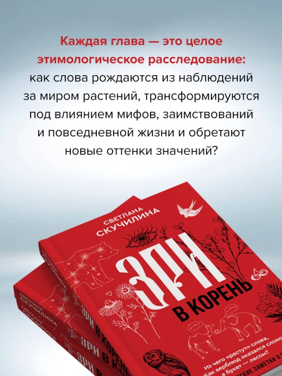 Зри в корень! Из чего "растут" слова, или Как верблюд оказался слоном, а букет — лесом?