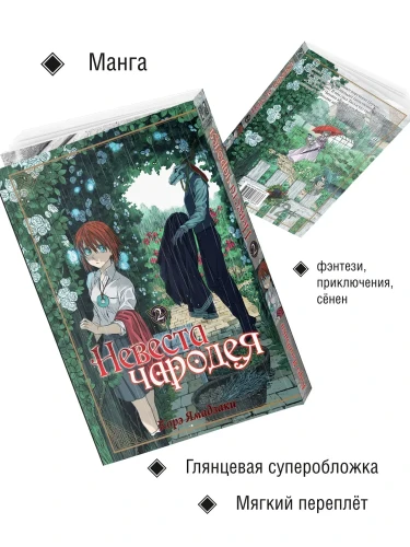 Манга Невеста чародея. Том 2