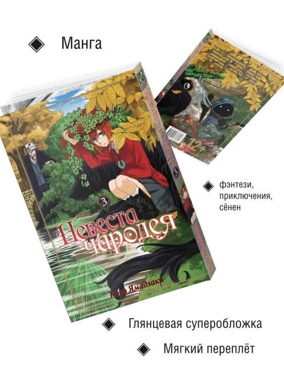 Манга Невеста чародея. Том 3
