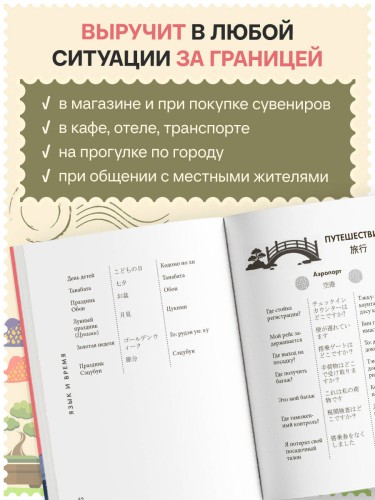 Японский разговорник. Изучи по пути!